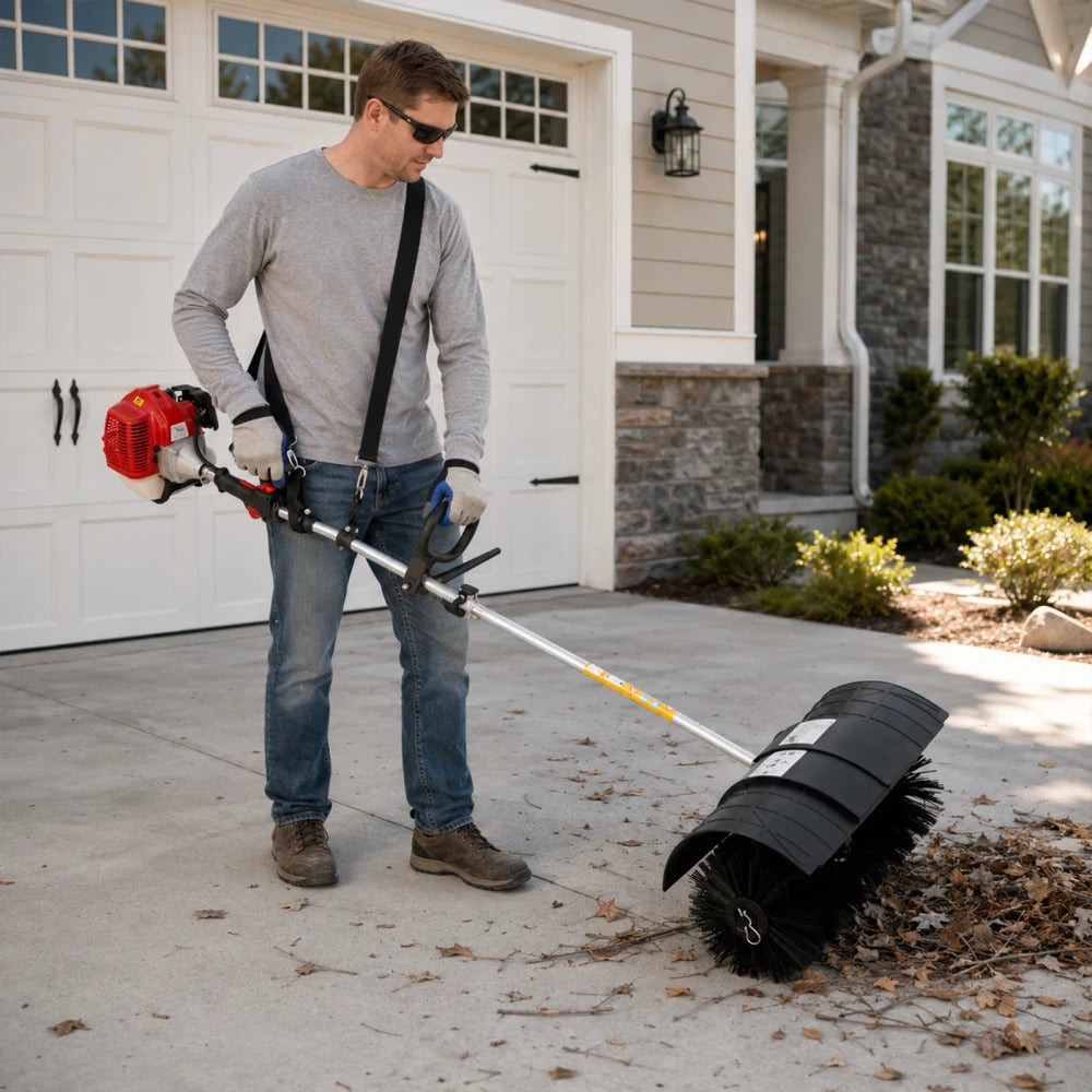 Gasoline Powered Handheld Yard Sweeper